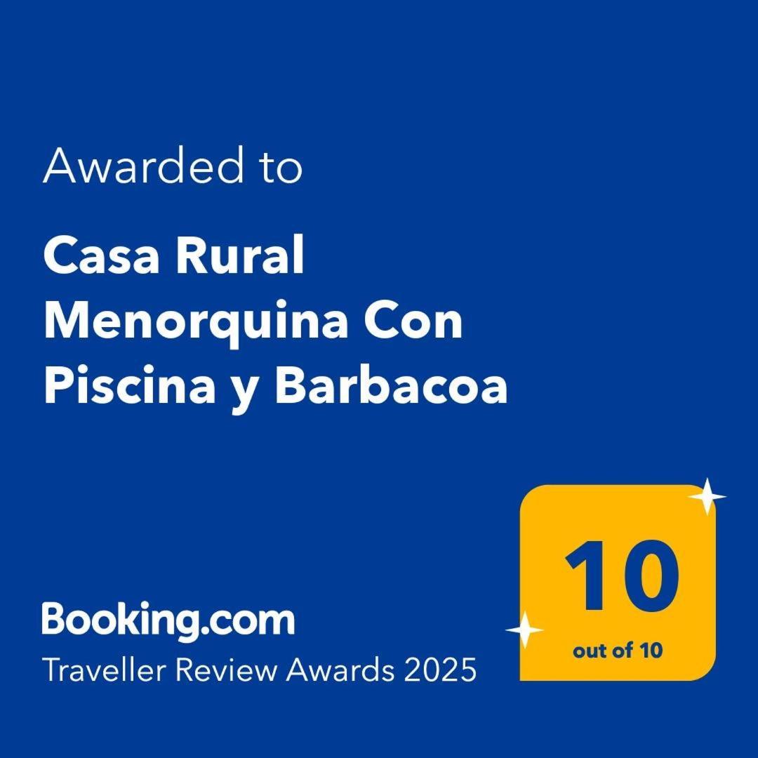 Casa Rural Menorquina Con Piscina Y Barbacoa Sant Climent Eksteriør billede